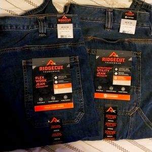 RIDGECUT Men's Jeans  size 40x34 Dark wash